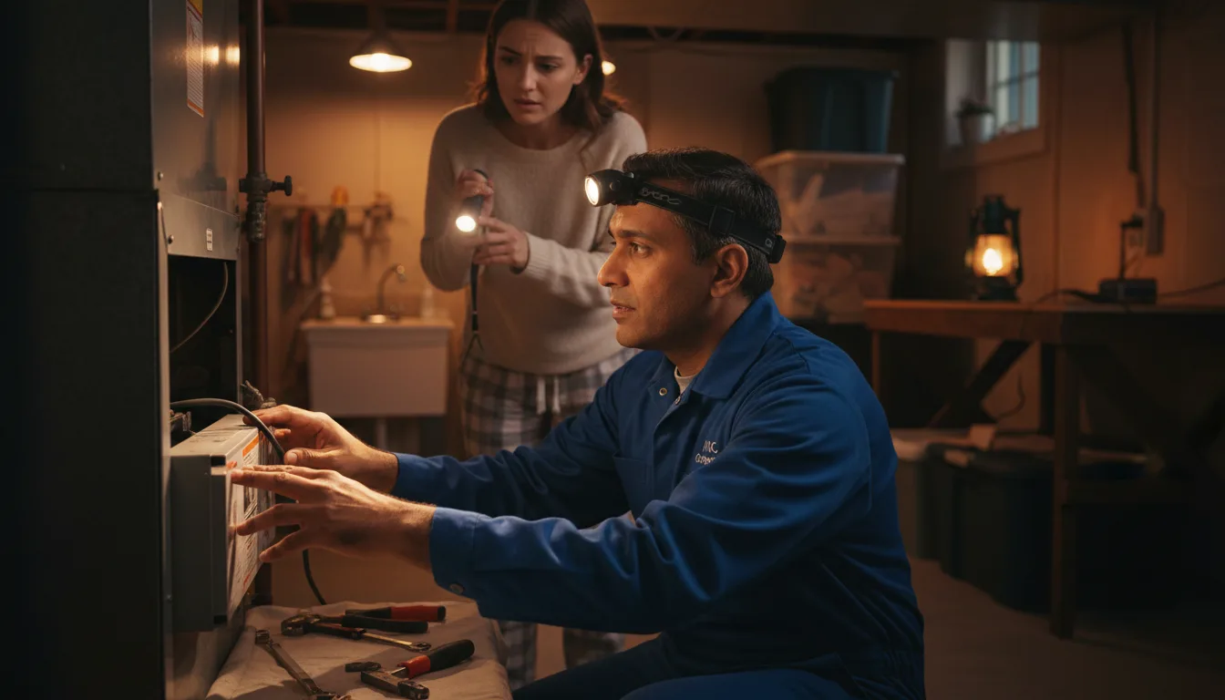 Emergency HVAC Repair in Cambria, IL near me · HVAC